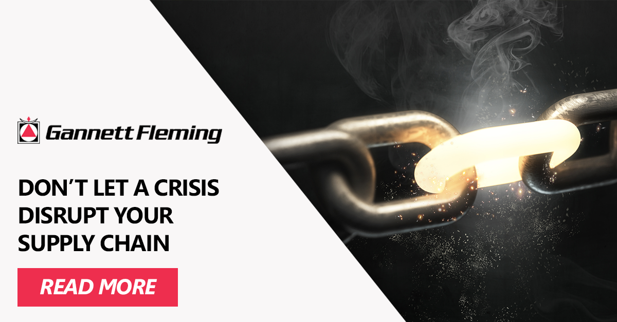 Don't Let a Crisis Disrupt Your Supply Chain  Logo