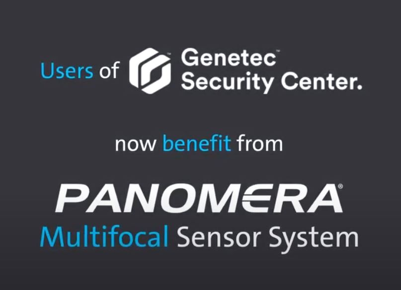 Operating Dallmeier Panomera S8 from Genetec Security Center  Logo