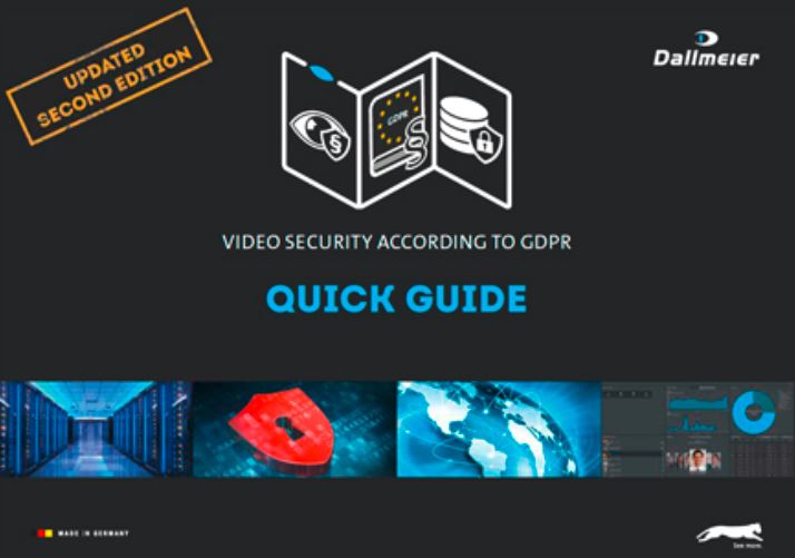 Video Security According To GDPR - Quick Guide - Updated Second Edition  Logo
