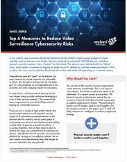 Top 6 Measures to Reduce Video Surveillance Cybersecurity Risks  Logo