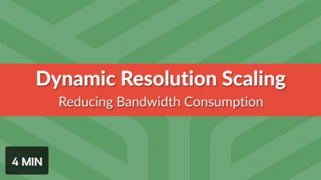 Dynamic Resolution Scaling  Logo