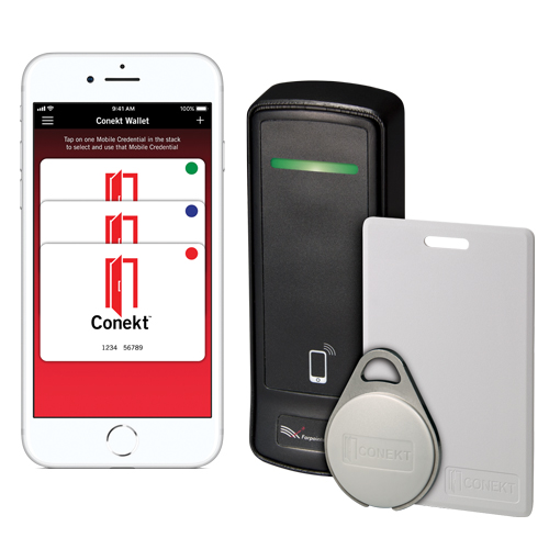 CONEKT® Mobile/Contactless Smartcard Readers & Credentials  Logo