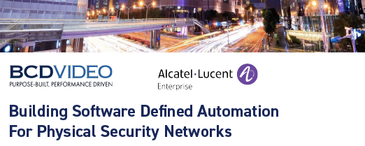 Building Software Defined Automation for Physical Security Networks  Logo