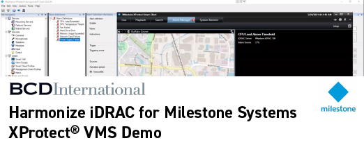 Harmonize iDRAC for Milestone Systems XProtect® VMS Demo  Logo