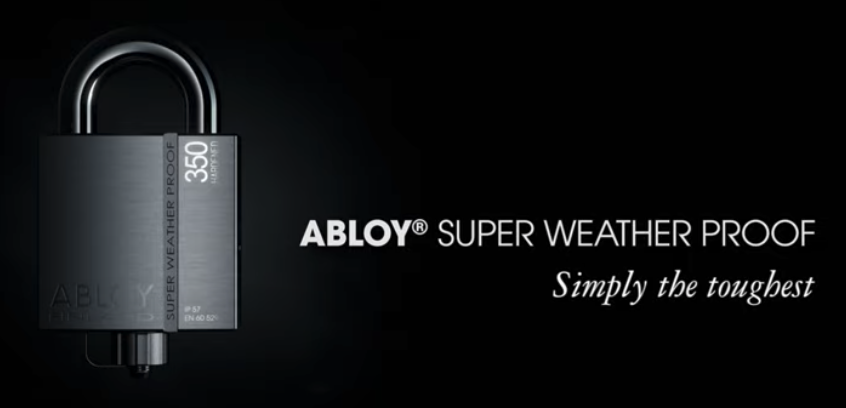ABLOY IP68 Rated Super Weather Proof Padlocks  Logo