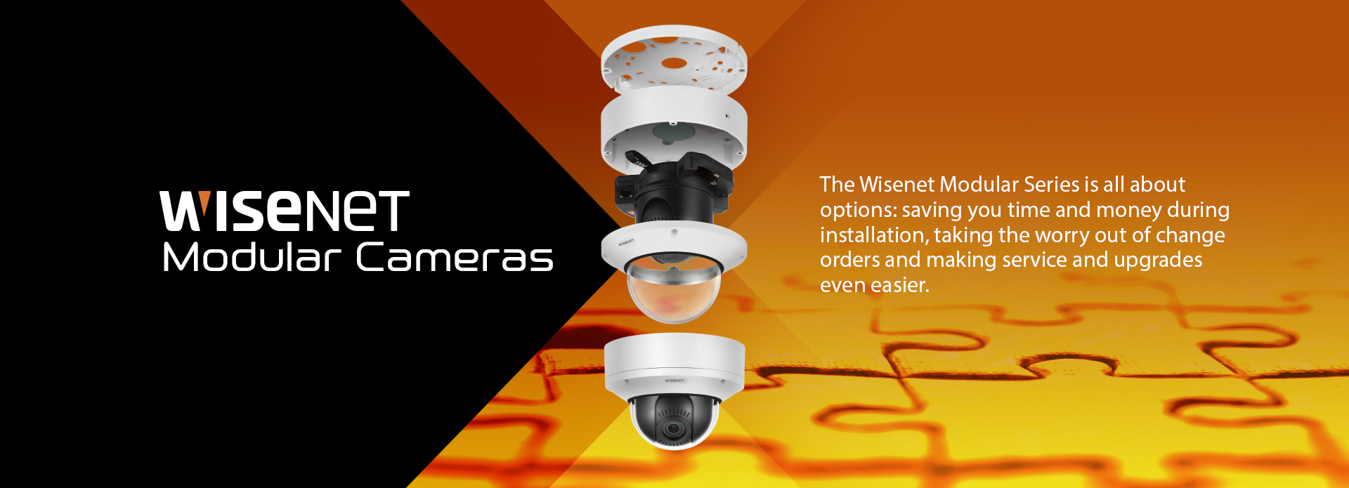 Wisenet Modular Cameras Series  Logo