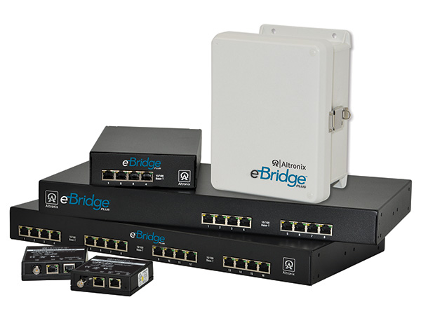 eBridge - Ethernet over Coax Solutions  Logo
