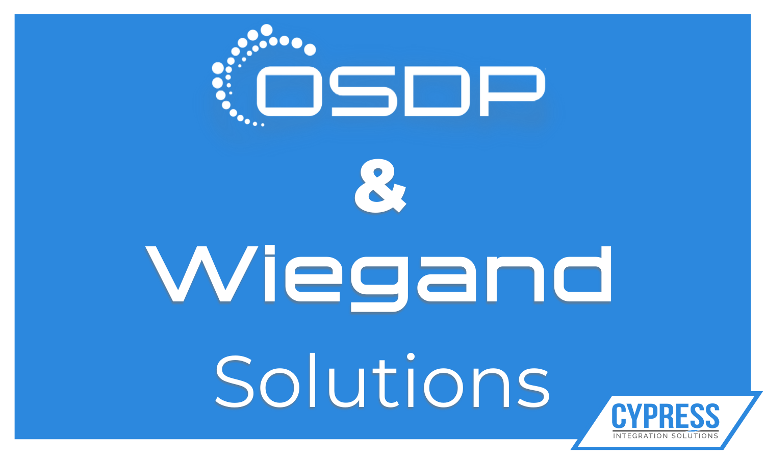 OSDP & Wiegand solutions  Logo
