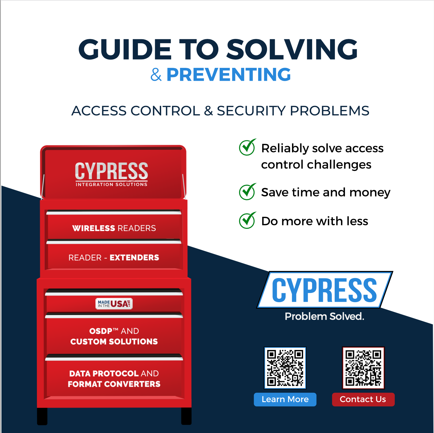 Download the Guide to Solving & Preventing Access Control & Security Problems  Logo