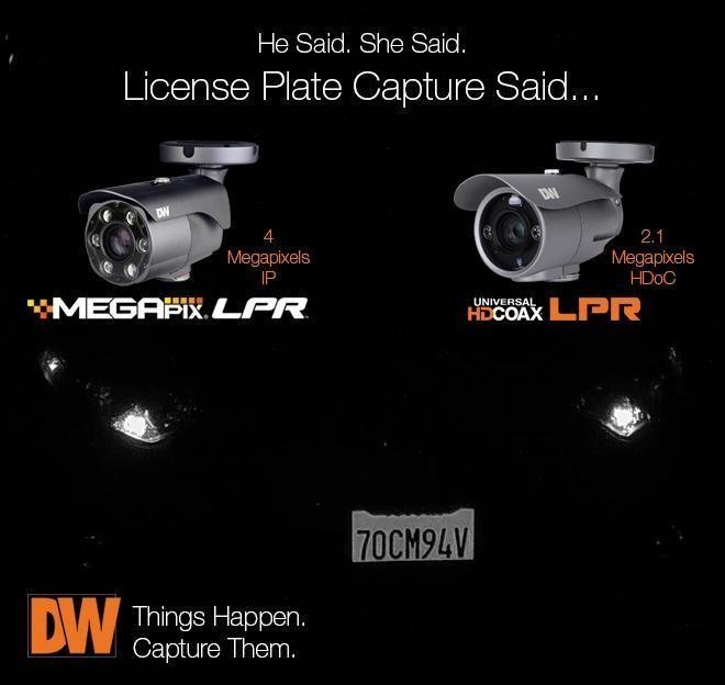 Product Overview MEGApix IP LPR Camera DWC-MB44iALPR  Logo