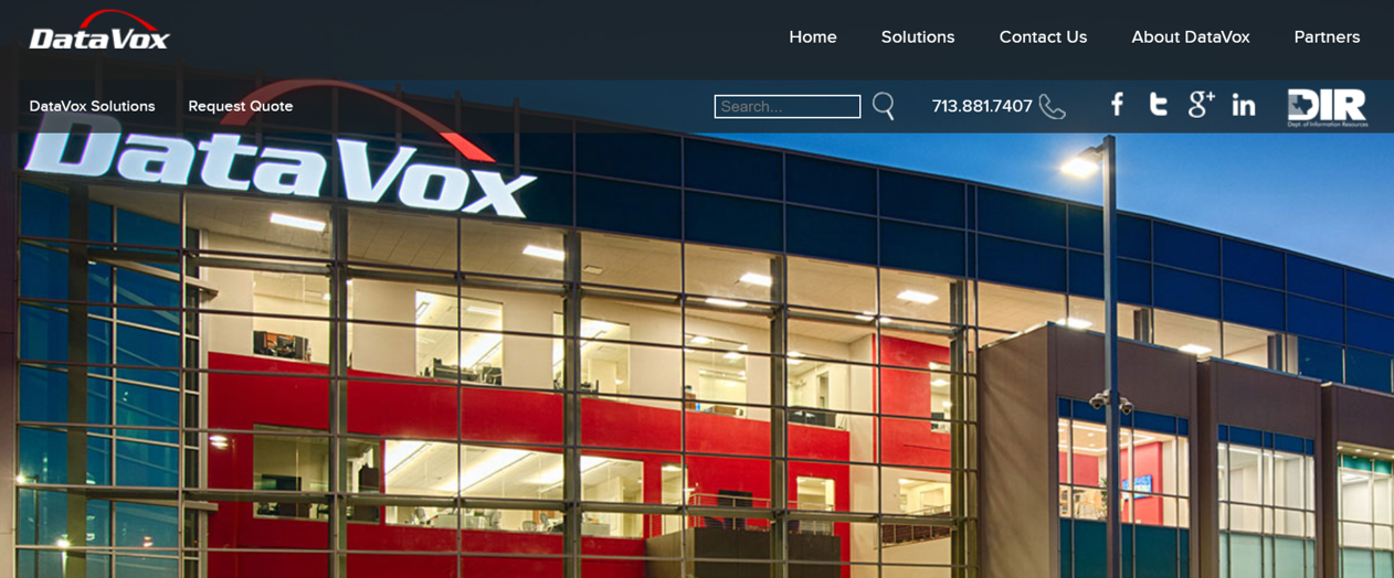 DataVox Corporate Headquarters  Logo