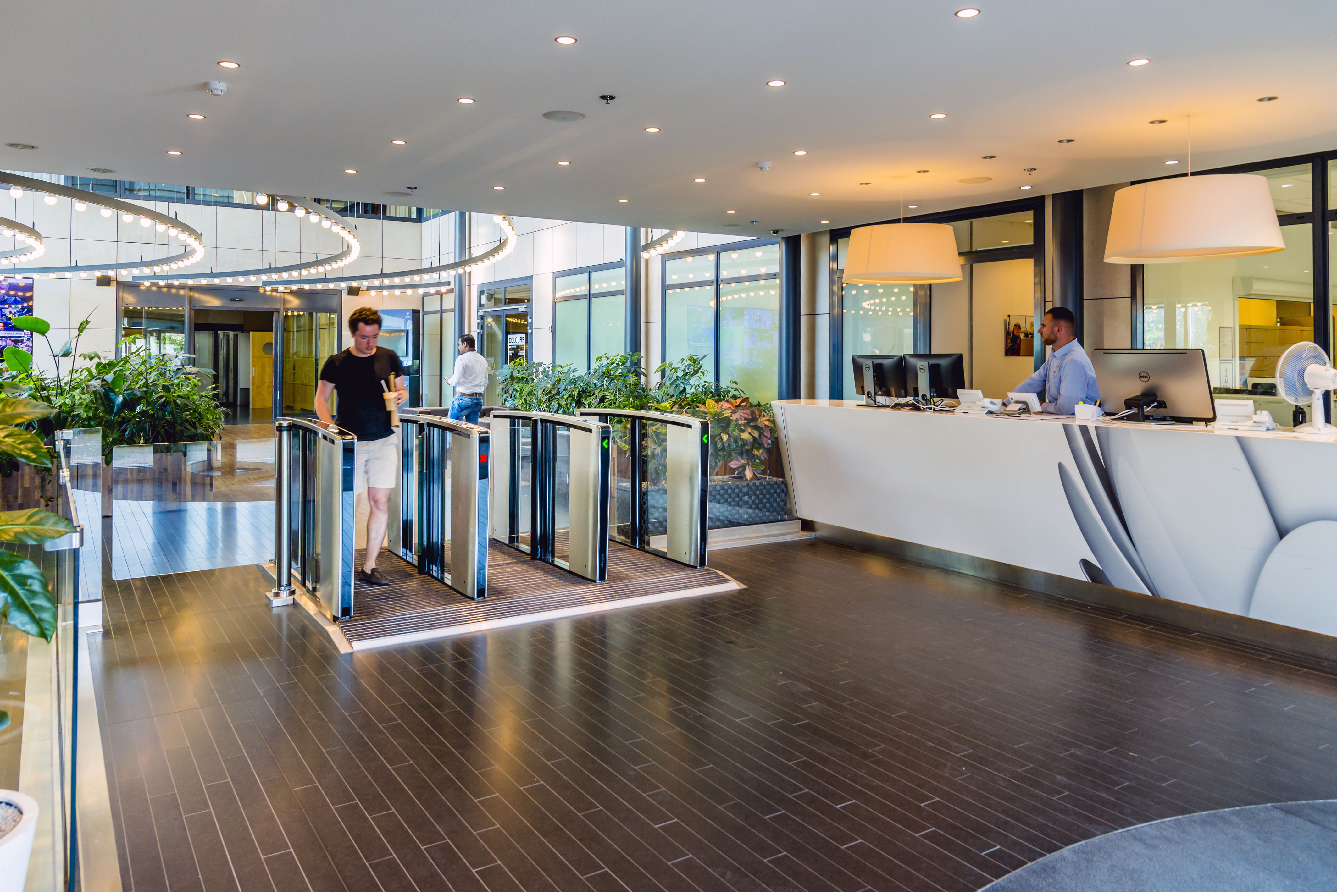 Liberty Global Elevates Entrance Security with Turnstiles, Security Revolving Doors  Logo