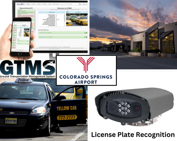 TrackFlow for Taxi Management at Colorado Springs Airport  Logo
